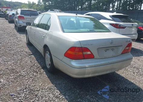 2001 Lexus Ls 430 430 z USA, uszkodzony, nr VIN JTHBN30F210033498